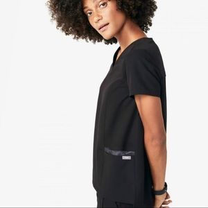 Figs Gaya *Limited Edition* Scrub Top - Black